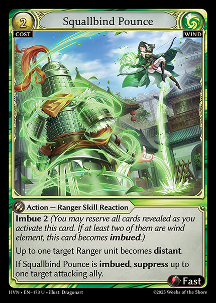 HVN-173Squallbind Pounce (Uncommon)