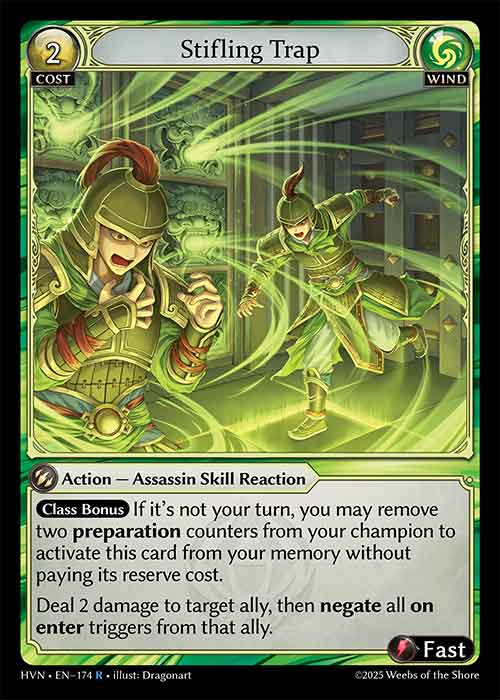 HVN-174Stifling Trap (Rare)