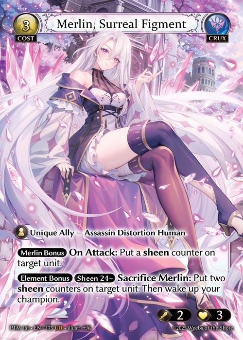 PTM 1st-175 Merlin, Surreal Figment (Ultra Rare)