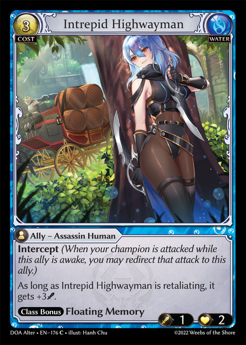 DOA Alter-176 Foil-Intrepid Highwayman (Common)