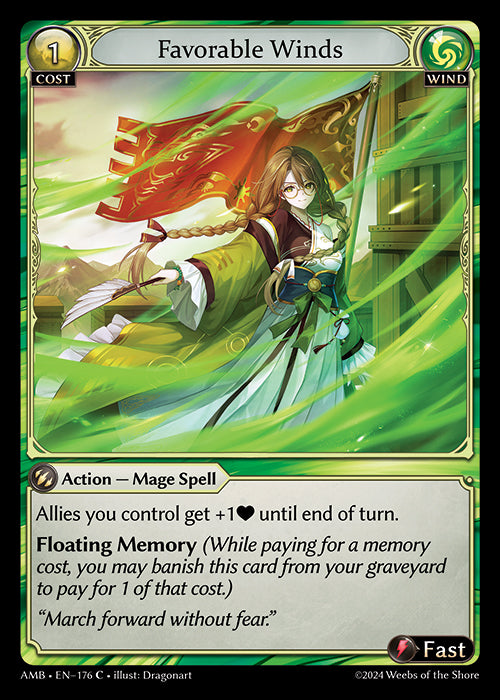 AMB-176 Foil-Favorable Winds (C)