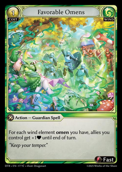 DTR-177 Favorable Omens (Common)