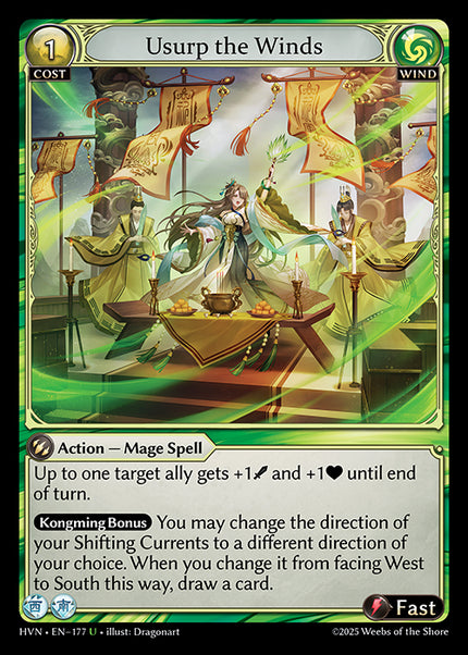 HVN-177Usurp the Winds (Uncommon)