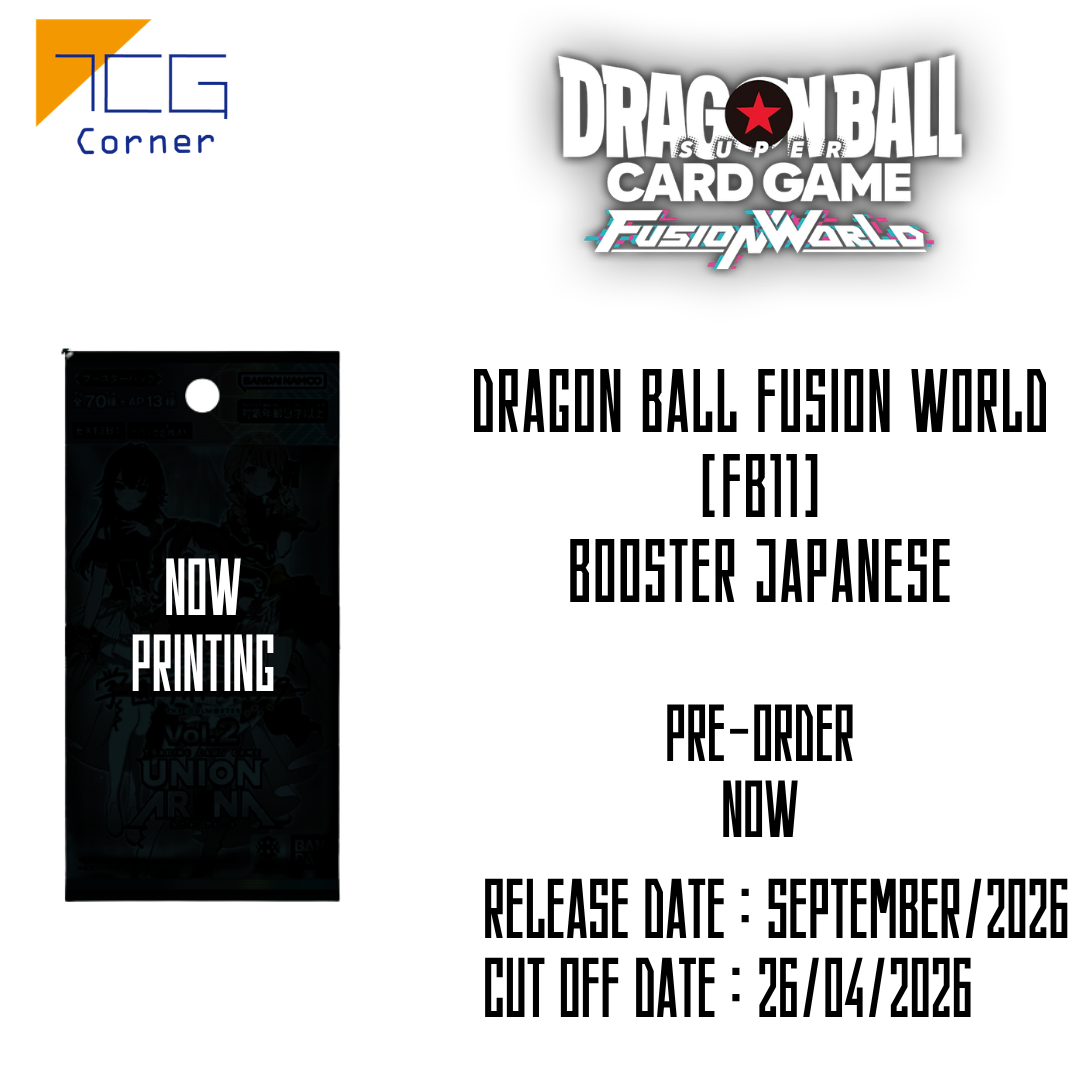 Dragon Ball Fusion World [FB11] Booster Japanese Pre-Order