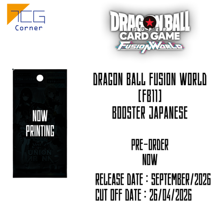 Dragon Ball Fusion World [FB11] Booster Japanese Pre-Order
