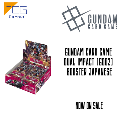 Gundam Card Game Dual Impact [GD02] Booster Japanese