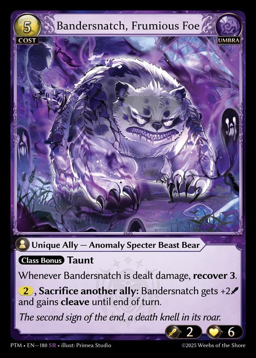 PTM-180 Bandersnatch, Frumious Foe (Super Rare)