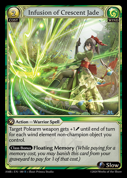 AMB-180 Infusion of Crescent Jade (R)