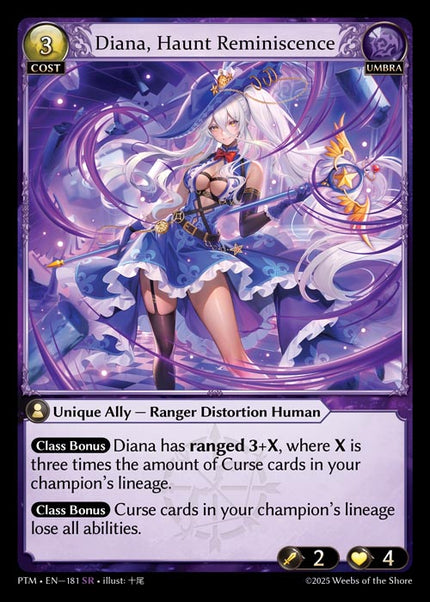 PTM-181 Diana, Haunt Reminiscence (Super Rare)