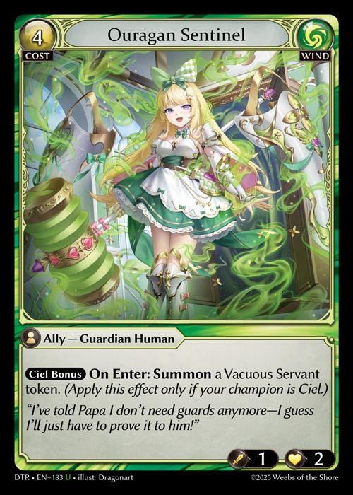 DTR-183 Ouragan Sentinel (Uncommon)