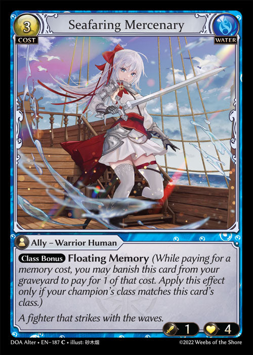 DOA Alter-187 Seafaring Mercenary (Common)