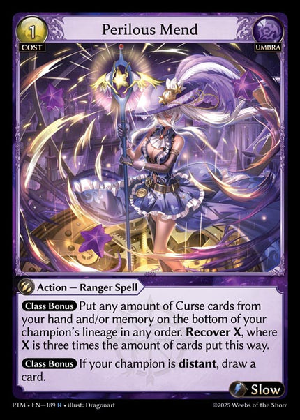 PTM-189 Foil-Perilous Mend (Rare)