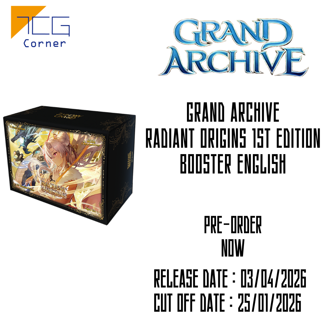 Grand Archive Radiant Origins 1st Edition Booster English Pre-Order