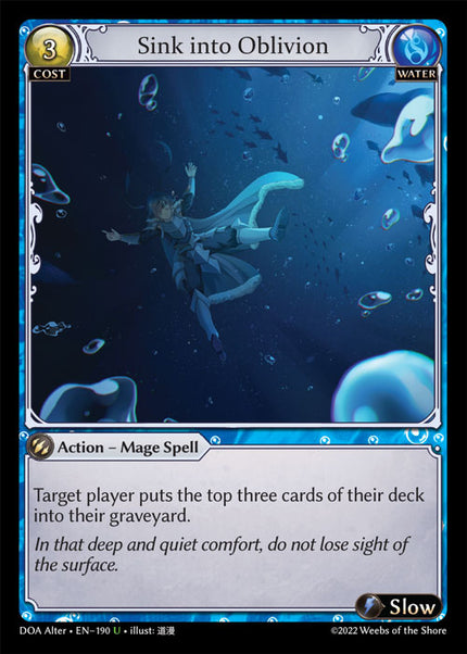 DOA Alter-190 Sink into Oblivion (Uncommon)