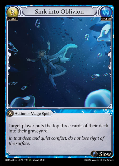 DOA Alter-190 Sink into Oblivion (Uncommon)