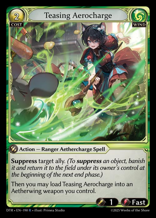 DTR-190 Teasing Aerocharge (Rare)