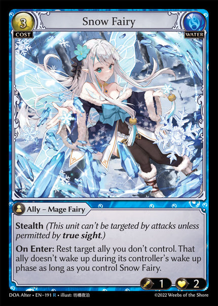 DOA Alter-191 Snow Fairy (Rare)