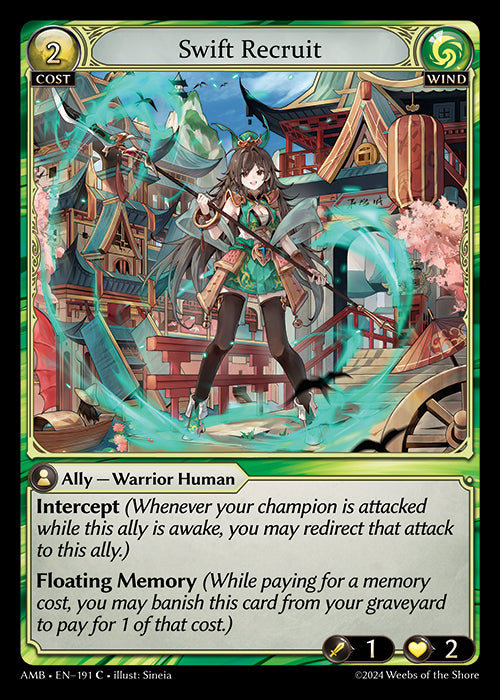 AMB-191 Foil-Swift Recruit (C)