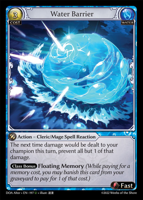 DOA Alter-197 Water Barrier (Uncommon)