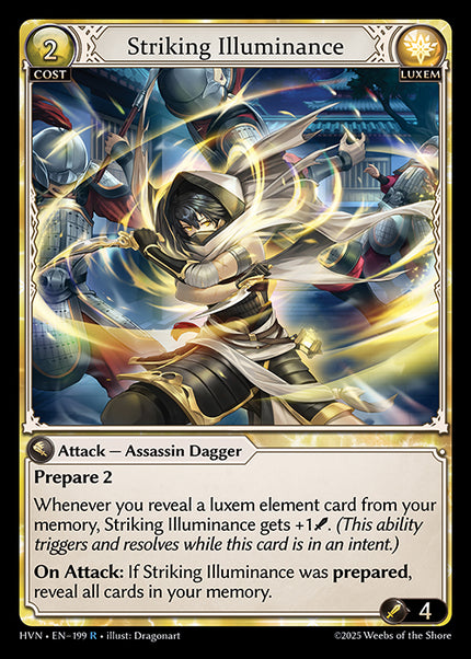 HVN-199Striking Illuminance (Rare)