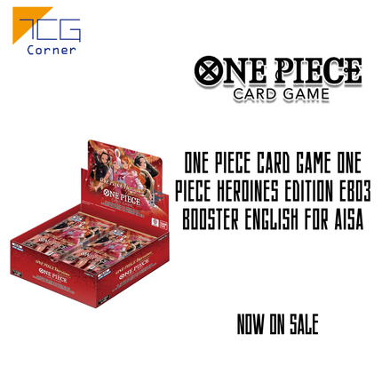 One Piece Card Game ONE PIECE Heroines Edition EB03 Booster English for Aisa