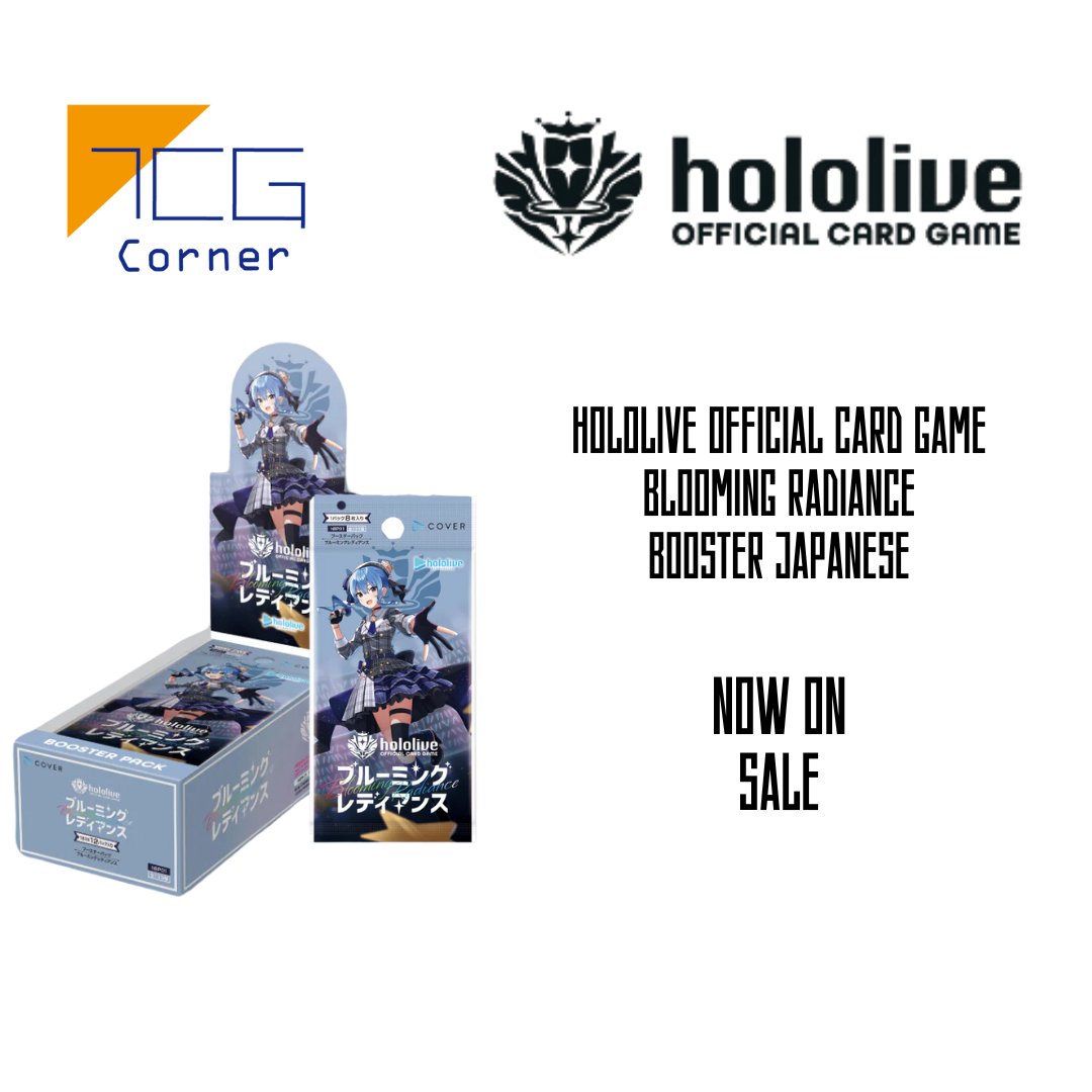 Hololive Official Card Game Blooming Radiance hBP01 Booster Japanese