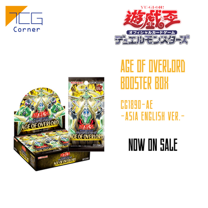 Yu-Gi-Oh! Official Card Game Duel Monsters 1202 Age Of Overlord Booster