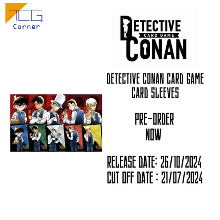 Detective Conan Card Game Card Sleeves Pre-Order