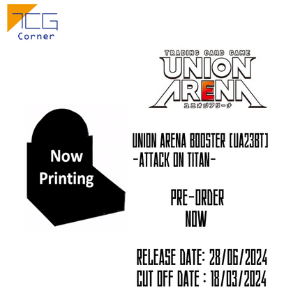 Union Arena Booster [UA23BT] -Attack on Titan- Pre-Order
