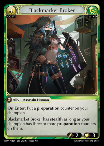DOA Alter-202 Blackmarket Broker (Common)
