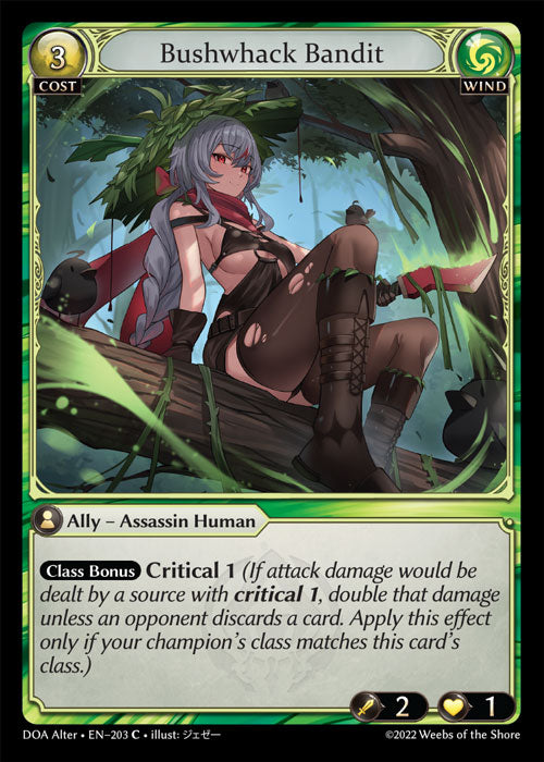 DOA Alter-203 Bushwhack Bandit (Common)
