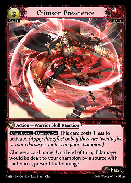 AMB-204 Crimson Prescience (R)