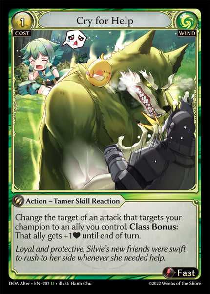 DOA Alter-207 Cry for Help (Uncommon)