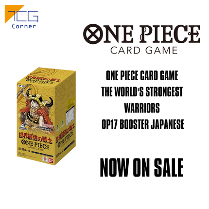 One Piece Card Game The World's Strongest Warriors OP17 Booster Japanese