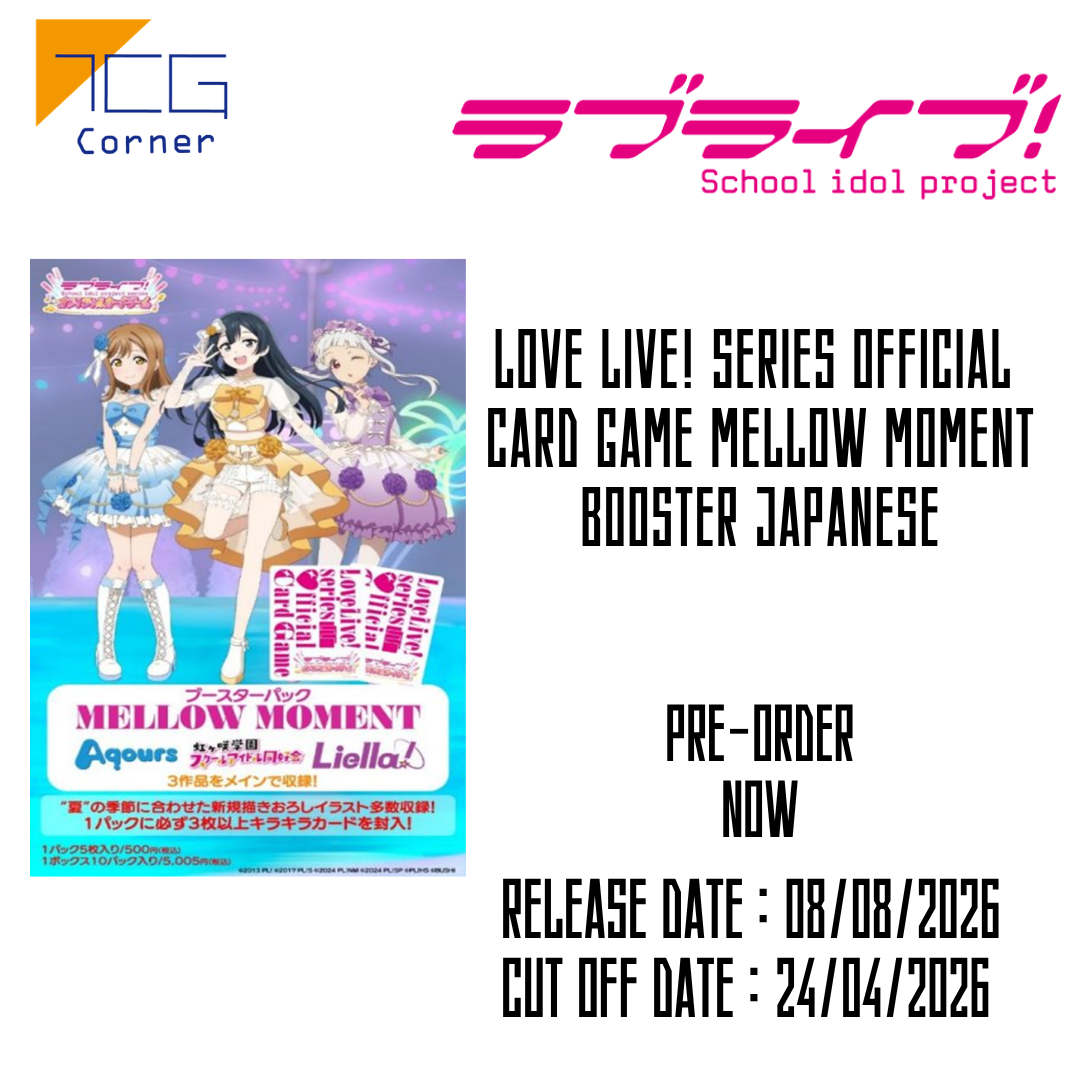 Love Live! Series Official  Card Game MELLOW MOMENT Booster Japanese Pre-Order
