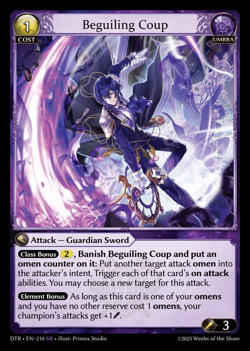 DTR-210 Beguiling Coup (Super Rare) – TCG Corner