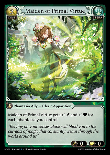 HVN-210Maiden of Primal Virtue (Rare)