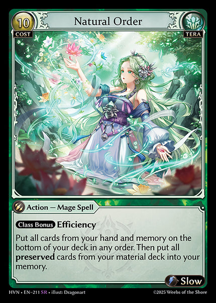 HVN-211Natural Order (Super Rare)