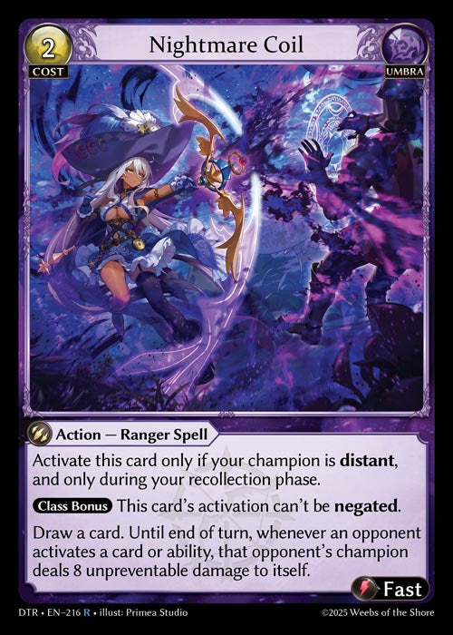 DTR-216 Foil-Nightmare Coil (Rare)