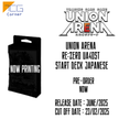 Union Arena Re:Zero UA40ST Start Deck Japanese Pre-Order
