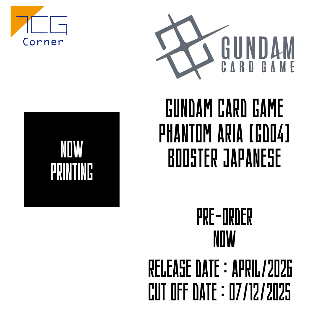 Gundam Card Game Phantom Aria [GD04] Booster Japanese Pre-Order