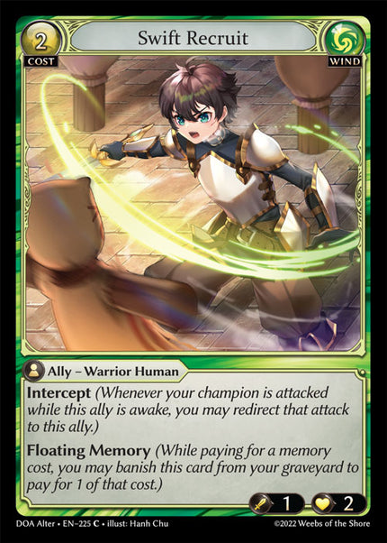 DOA Alter-225 Swift Recruit (Common)