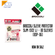 Broccoli Sleeve Protector Slim (Size L) - 80 Sleeves [BSP-06]
