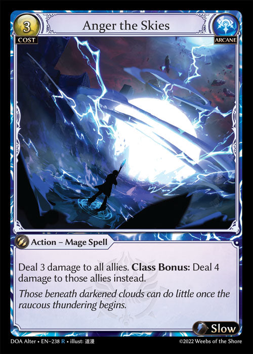 DOA Alter-238 Anger the Skies (Rare)
