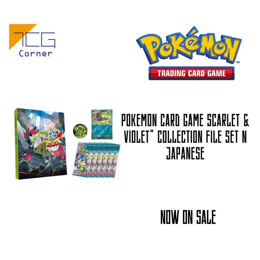 pokemon card game scarlet & violet collection file set n Pokemon Card Game Scarlet & Violet" Collection File Set N Japanese