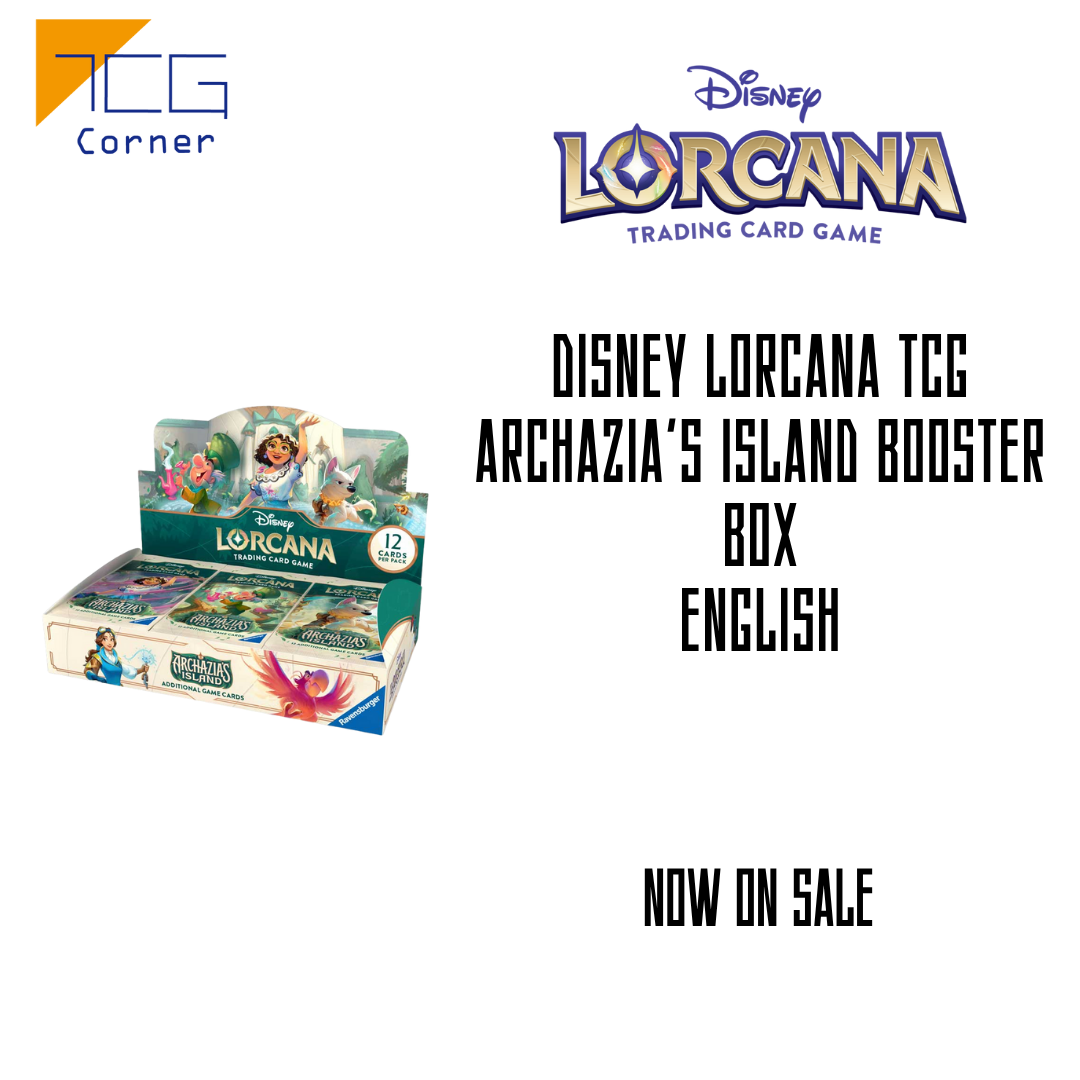 Disney Lorcana TCG Archazia's Island Booster Box English β TCG Corner