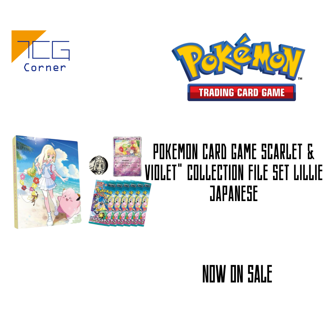 pokemon card game scarlet & violet collection file set lillie Pokemon Card Game Scarlet & Violet