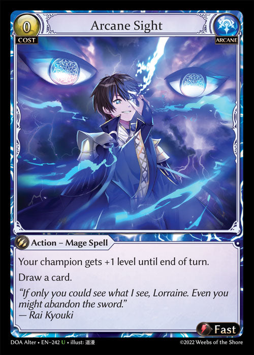 DOA Alter-242 Arcane Sight (Uncommon)