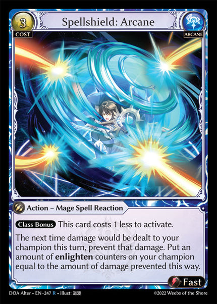 DOA Alter-247 Spellshield: Arcane (Rare)