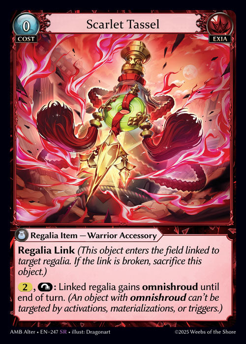 AMB Alter-247 Scarlet Tassel  (SR)